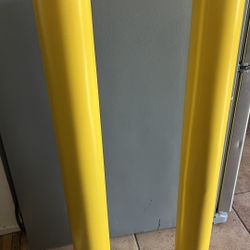 New Yelllw Safety Poles 