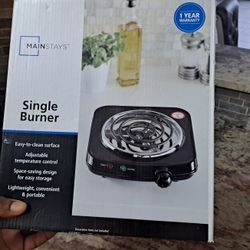 Single Burner Electric Stove