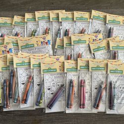 Sesame Street Birthday Coloring Pack Favor