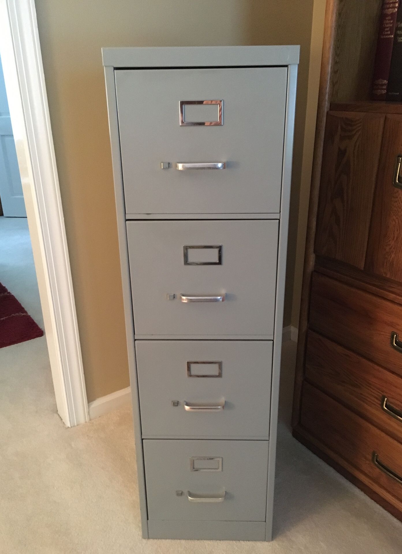 File Cabinet 4 drawer, 25" deep