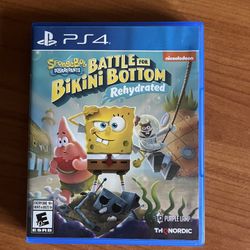 SpongeBob SquarePants Battle For Bikini Bottom Ps4