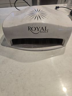 Royal nail curing lamp with fan