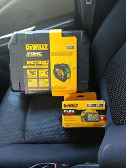 DeWalt laser and battery