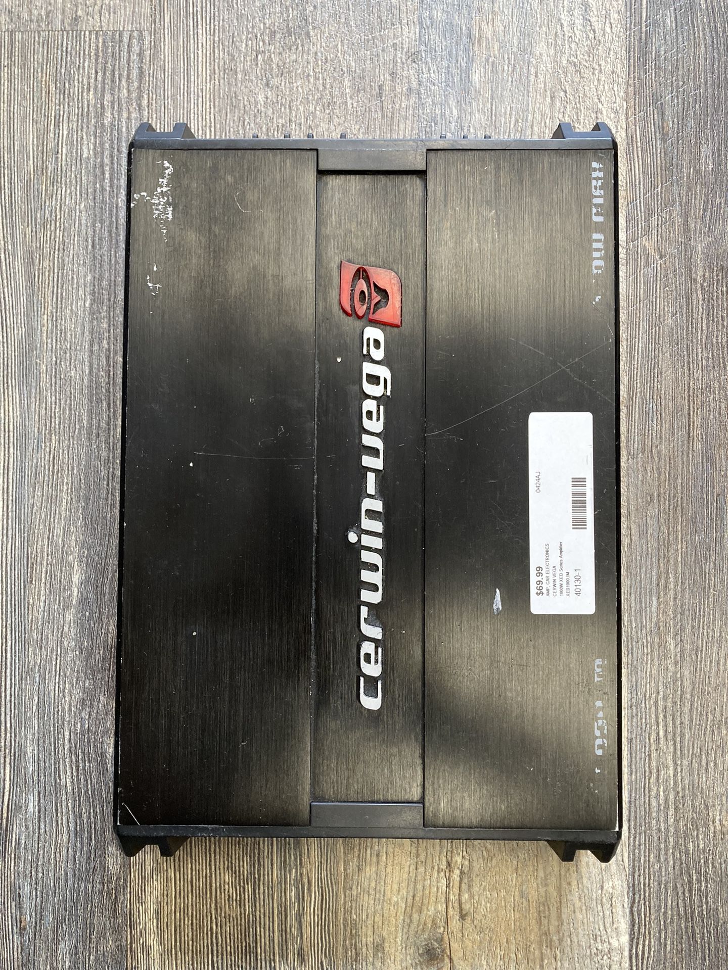 Cerwin-Vega XED1000.1M Xed Monoblock Class Ab Amp (1,000w Max) / Car Amplifier