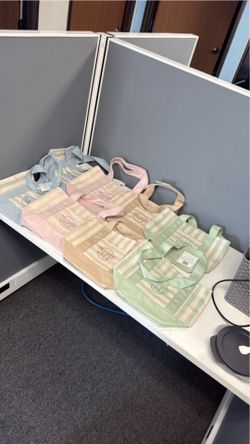 SOLD OUT Trader Joe’s Mini Tote Bags 🌸 Rare Pastel Colors