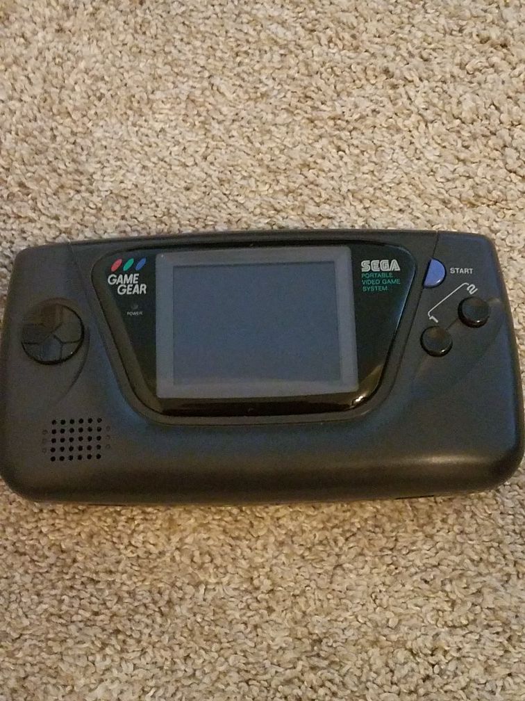 Sega Game Gear, works but no sound. Comes with game