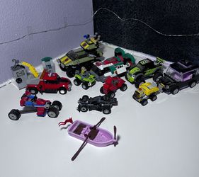 Assortment of LEGO Vehicles