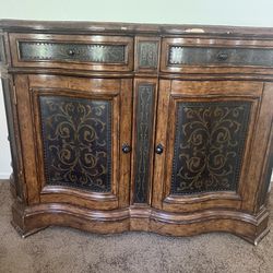 Side Table Buffet table  64” wide 25” deep