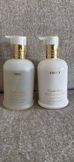 Truly Vanilla Baby Body Wash and Body Lotion Set
