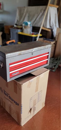 Vintage craftsman tool box