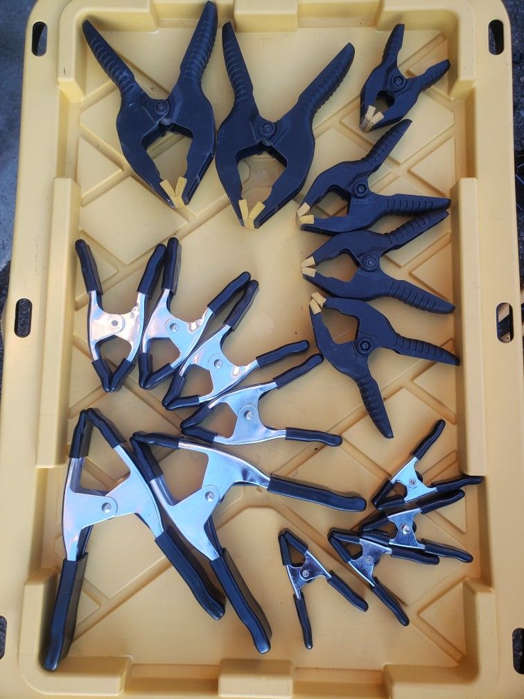 Quick Grip Spring Clamps and Other