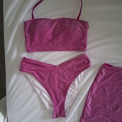 *New* Victorias Secret PINK swimsuit + skirt