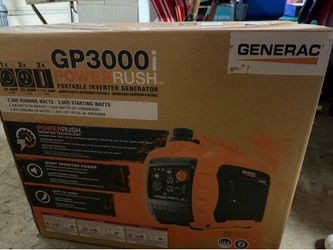 Generac 3000i generator IN BOX