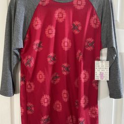 New Lularoe Randy, Size Medium - 3/4 in sleeves