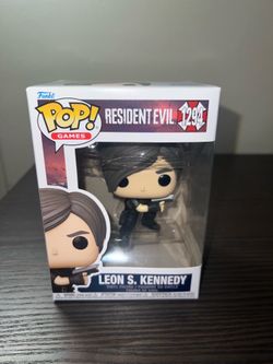 NEW IN HAND Leon S. Kennedy Resident Evil Funko Pop #1294 Video Games Gaming Horror Capcom Scott