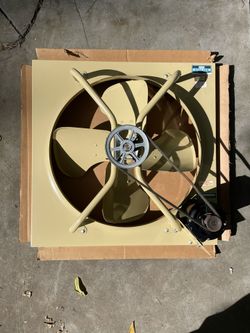 Sears 24” Attic Fan