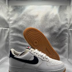 Nike Air Force 1 low white obsidian