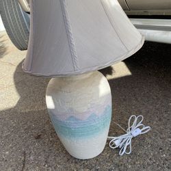 Vintage 1980’s Southwestern Mid Century Lamp