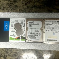 4 drives bundle  ( SSD & HHD )