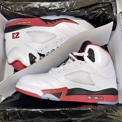Jordan 5 Fire Red 