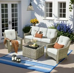 Patio furniture set outdoor new in the box