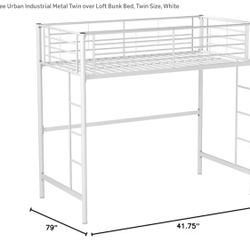 Kids Lofted Twin Bed