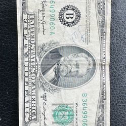 Original 1950 $50 Bill. 