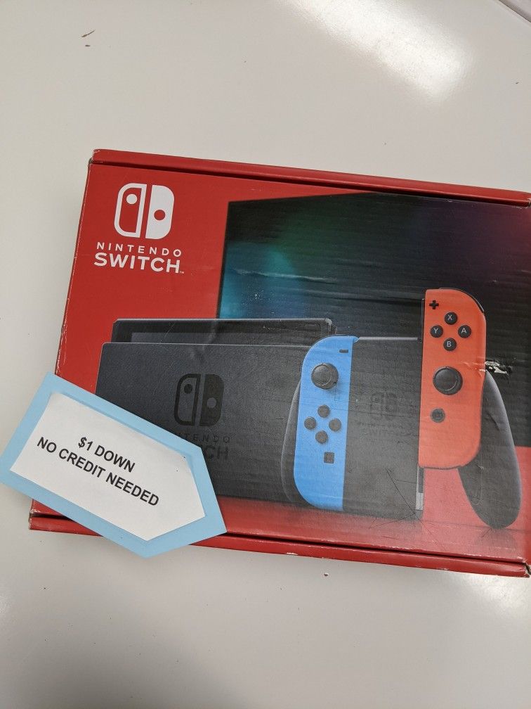 New Nintendo Switch V2 - Pay $1 today and pay the rest later -
