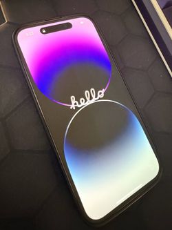 **UNLOCKED* * IPHONE14 PRO 256GB PURPLE