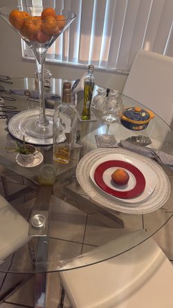 Dining table with 4 chairs
