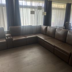 Sectional - Brown
