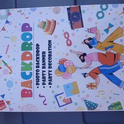 Party Backdrop $10.00