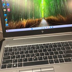 Gaming Hp Zbook 15. G5 Corei7-8750H 2.2ghz 32gb Ram 1TB SSD Win 11