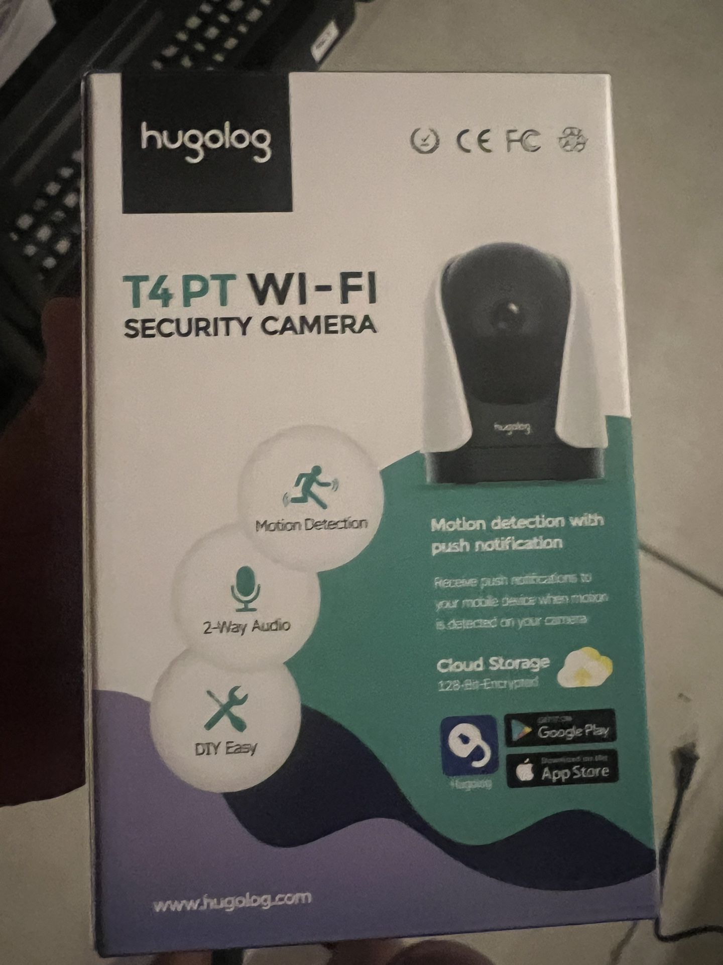 Hugalog 4k Indoor Wireless security Camera