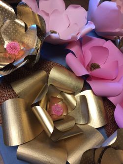 Flores de papel