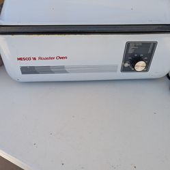 Nesco 18 quart roaster oven with tray