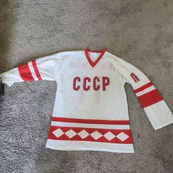 Igor Larionov CCCP Russian Hockey Jersey XL