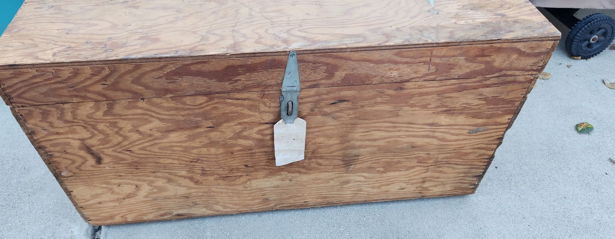 Trunk With Railway Express Agency Tag