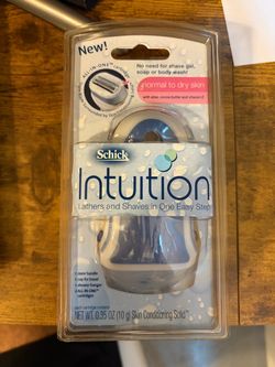 Schick Intuition Razor Kit for Normal to Dry Skin, New in Package