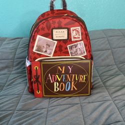 Loungefly Disney Pixar Up Adventure Book Hard Tag