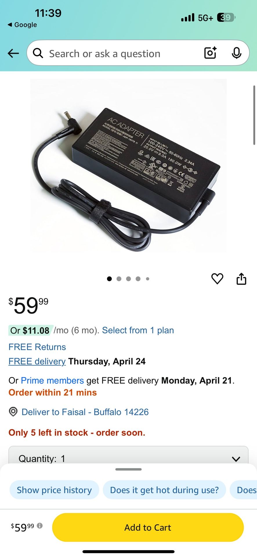 Laptop Charger