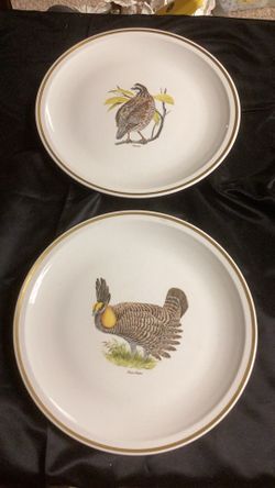 Game Birds Serving Platters by Corning