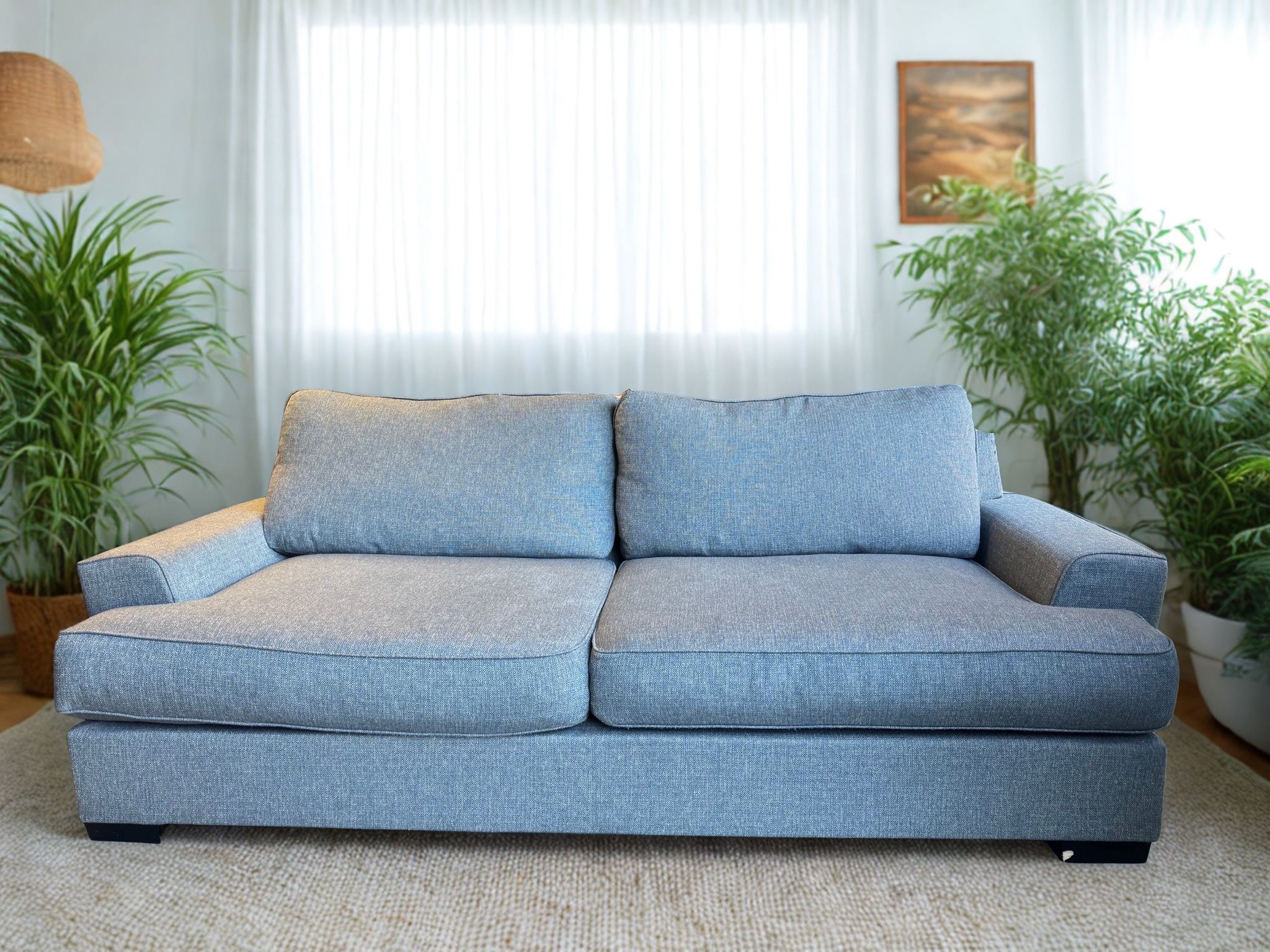 **Free Delivery** Like New Extra Deep Costco Couch