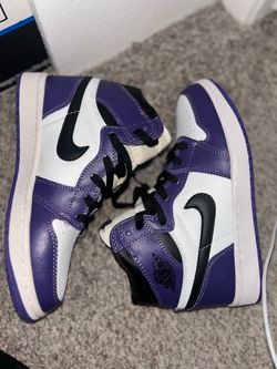 Air Jordan 1 High Court Purple White