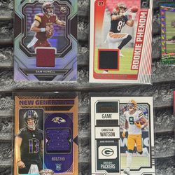 12 NFL cards excellent condition like brand new good for collector
