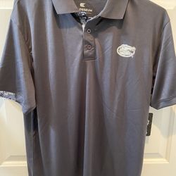 Florida gators polo performance with camp and flag detail