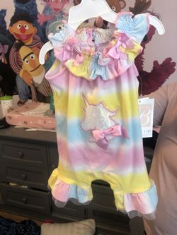 Rainbow onesie 9months, New with tags