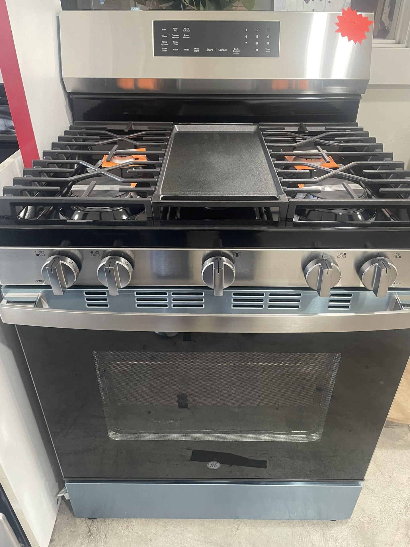 GE 30” Gas Stove 