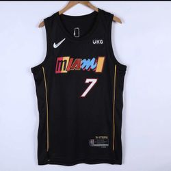 Miami Heat Kyle Lowry Nike Jersey Size Medium And Large 