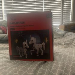 Halloween Skeleton Horses